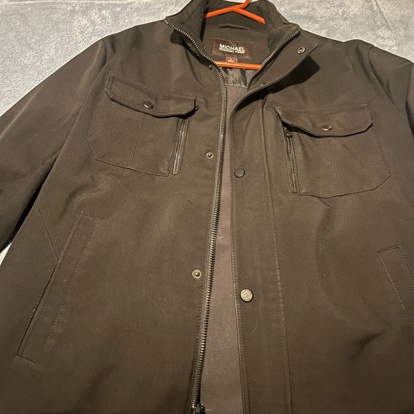 Michael Kors Lightweight Zip up Button Jacket - Picture 7 of 8